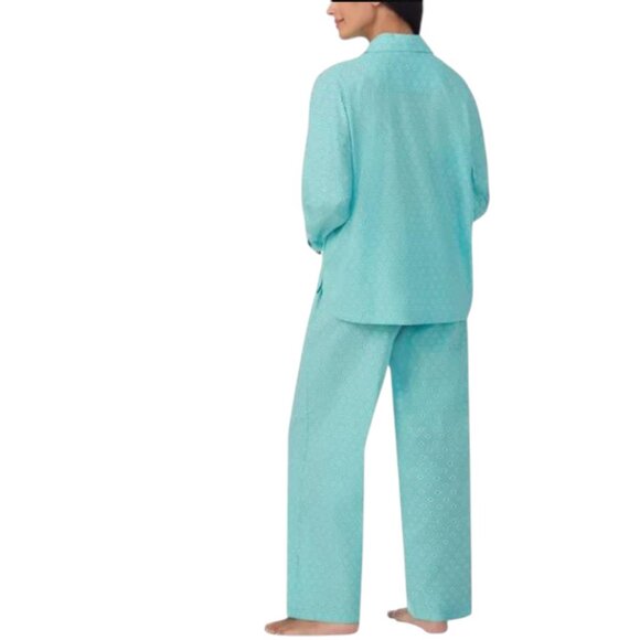 NWOT DKNY Lawn Pajama Set | Green - Picture 3 of 5